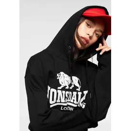 Lonsdale Roxeth Hoodie Schwarz S
