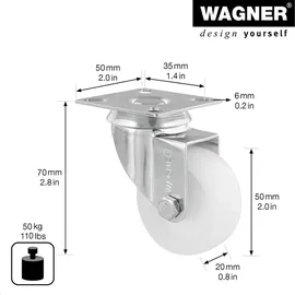 Wagner System GmbH Lenkrolle ECO 50 kg
