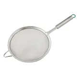 Chefkoch trifft Fackelmann Sieb München – Ø20cm, Premium Edelstahl, Spülmaschinengeeignet, Perfekt für Mehl, Puderzucker & Mehr, Feinsieb zum kochen und backen