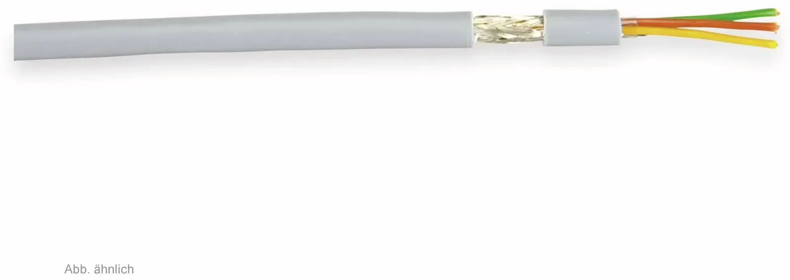 RAUTRONIC Steuerleitung LIYCY, 10x0,25 mm2, grau, 10 m