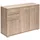 CASARIA Kommode Alba 107 x 75 x 35 cm Braun / Weiß