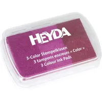 Heyda Stempelkissen 3-Color pink/rosa/magenta