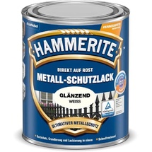 HAMMERITE Metall-Schutzlack 250 ml weiß glänzend