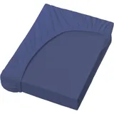 Formesse Bella Donna Jersey 140 - 200 x 160 - 220 cm meeresblau