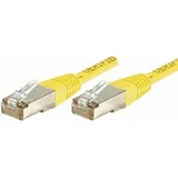 Dexlan Patchkabel Cat. 6A, F/UTP, gelb, 15,0 m