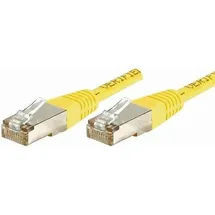 Dexlan Patchkabel Cat. 6A, F/UTP, gelb, 15,0 m