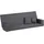 gardenson Kissenset-Hollywoodschaukel Anthrazit 3-Sitzer