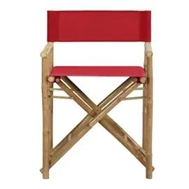 vidaXL Regiestuhl 2er Set Rot