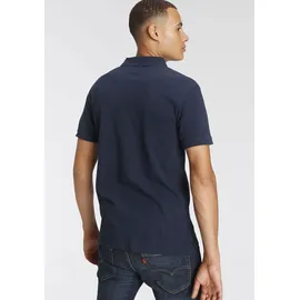 Levi's Poloshirt Housemark in blau mit dezentem Logo-XL