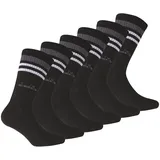Diadora Socken 6er Pack Schwarz 43-46