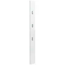 [en.casa] Hakenleiste Hansnes 15 x 165 x 3 cm Weiß