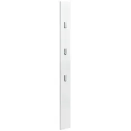 [en.casa] Hakenleiste Hansnes 15 x 165 x 3 cm Weiß