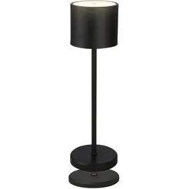B.K.Licht Tischleuchte Schwarz