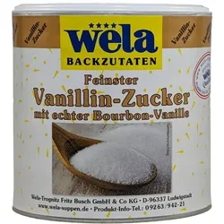 WELA Vanillin-Zucker m.Bourb. 1/2kg