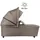 Gesslein FX4 Soft+ mit Aufsatz STYLE, Baby Erstausstattung (leichtes Kinderwagen Set Liege- und Babyschalenadapter