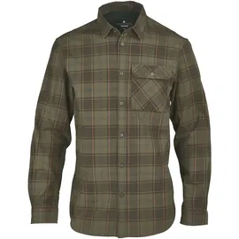 Seeland Glen Flannel, red forest check, M