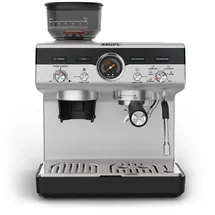 Krups XP801T Precision Espressomaschine Schwarz/Silber