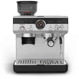 Krups XP801T Precision Espressomaschine Schwarz/Silber