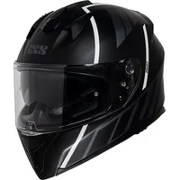 IXS IXS217 2.0 Integralhelm - Matt Schwarz/Grau/Weiß - M