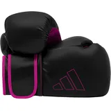 adidas Boxhandschuhe Hybrid 80"", 10 oz., Schwarz/Pink