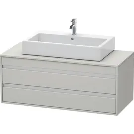 Duravit Waschtischunterschrank 2 Auszüge 120 x 49,6 x 55,1 cm Grau Matt