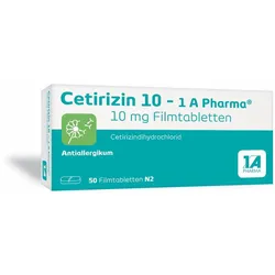 Cetirizin 10 - 1 A Pharma 50 ST