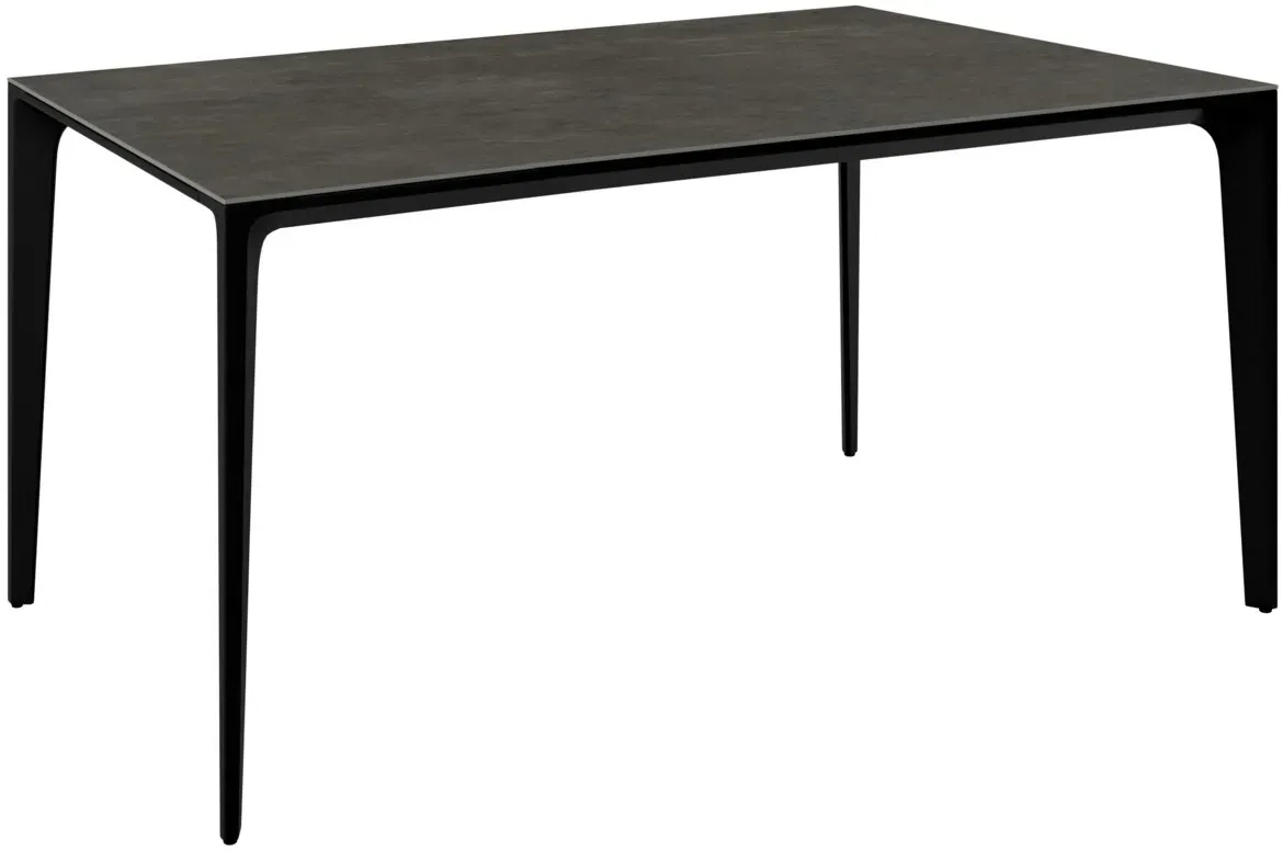 Dieter Knoll Gartentisch PATAGONA ANTHRAZIT - B/H/T ca. 140.00x74.00x90.00