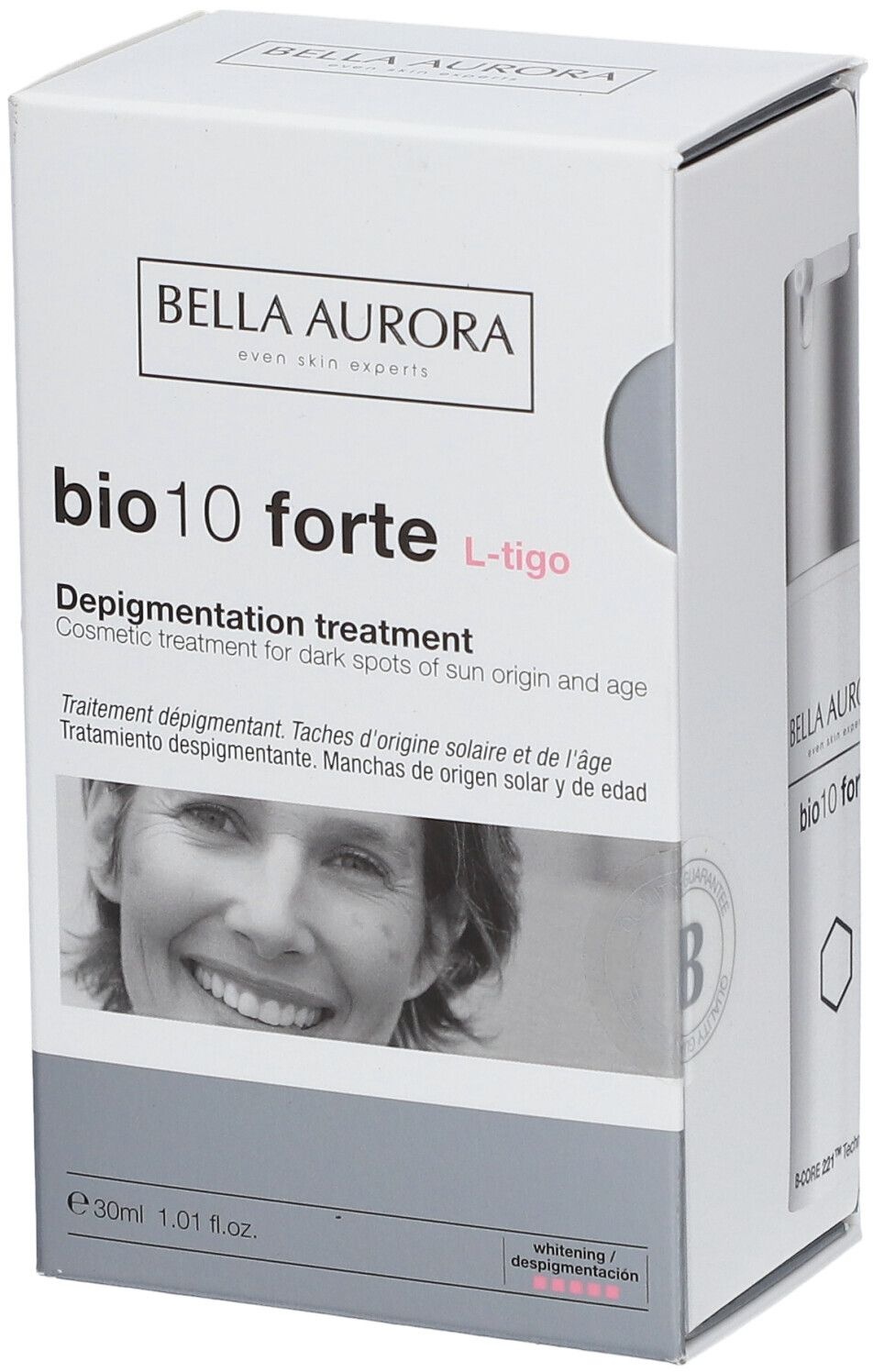 BELLA AURORA Bio 10 forte Soin Dépigmentant L-tigo 30 ml crème pour la peau