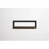 Ambivalenz Fläpps Wandregal 80 x 27 cm Schwarz