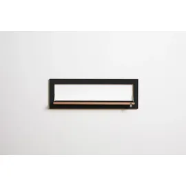 Ambivalenz Fläpps Wandregal 80 x 27 cm Schwarz