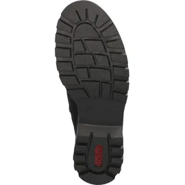 Rieker Damen Schnürboot schwarz - Schwarz