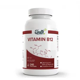 HEALTH+ by ZEC+ Nutrition® Health+ Vitamin B12 Kapseln 240 St.