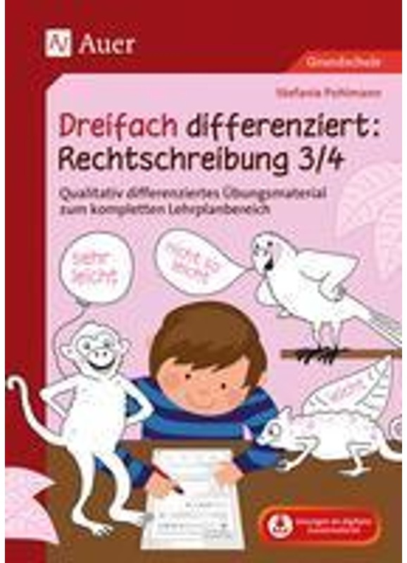 Dreifach Differenziert Rechtschreibung 3/4 - Stefanie Pohlmann  Geheftet