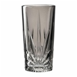 LEONARDO Longdrinkglas Capri 390 ml Glas Grau