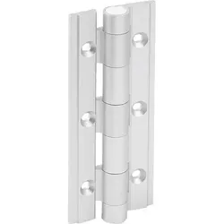 SCHARNIER OHNE FEDER A=35, B=90, ALUMINIUM FARBLOS ELOXIERT