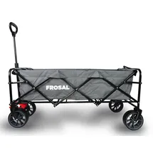 Frosal Bollerwagen Oskar faltbar grau