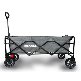 Frosal Bollerwagen Oskar faltbar grau