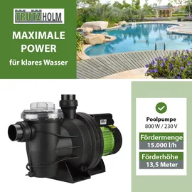 Trutzholm Poolpumpe grün 26 cm x 53 cm x 33 cm