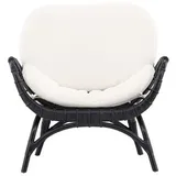 VCM ebuy24 Sessel, Schwarz, 80x75x67 cm, Gartenmöbel, Gartenstühle, Gartenstühle