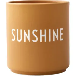 Design Letters - AJ Favourite Porzellan Becher, Sunshine / gelb