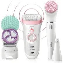 Braun Silk-épil Beauty Set 9 9-995 weiß/rosa