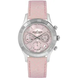Jacques Lemans 1-2151D Damenuhr Chronograph Rosa