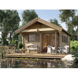 weka Weekendhaus 155 4,30 x 5,60 m natur