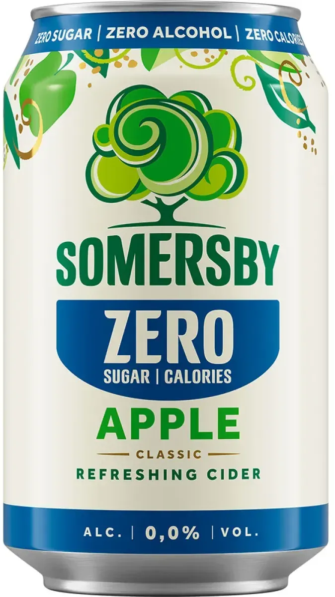 Somersby Cider Zero Apple alkoholfrei 0,33 l