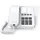 Gigaset DESK 400 Telefon, Weiss