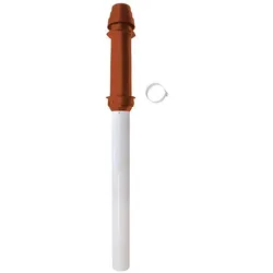 Vaillant senkr. Dachdurchführung für Brennwerttechnik 60/100 PP rot 0020220657