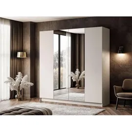 lookway Drehtürenschrank Aurel 200 x 210 x 57 cm Beige