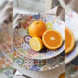 Mäser Amarante Platzteller-Set 4-tlg. mehrfarbig