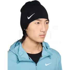 Nike Peak Dri-Fit Uncuffed Beanie Schwarz/Silber
