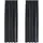 vidaXL Verdunkelungsvorhänge 2 pcs Dunkelgrau 140 x 225 cm